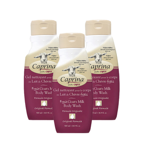 Caprina Orginal Formula Bodywash 3 Pack (500ml per pack)