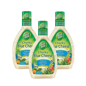 Wish-Bone Chunky Blue Cheese Dressing 3 Pack(444ml per bottle)
