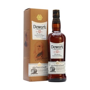 Dewar's 12 Year Old Blended Scotch Whisky 3 Pack (750ml per Bottle)