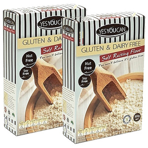 Yes You Can Gluten & Dairy Free Self Raising Flour 2 Pack (500g per pack)