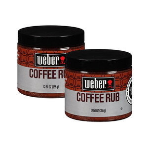 Weber Coffee Rub 2 Pack (355g per pack)