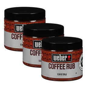 Weber Coffee Rub 3 Pack (355g per pack)