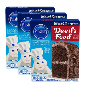 Pillsbury Devil's Food Mix 3 Pack (432g per pack)