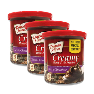 Duncan Hines Chocolate Frosting 3 Pack (454g per pack)