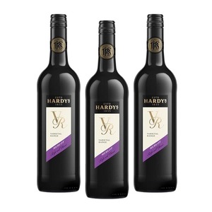 Hardy's VR Merlot Wine 3 Pack (750ml per Bottle)