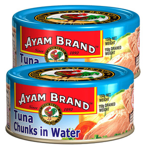 Ayam Brand Tuna Chunks in Water 2 Pack (150g per Can)