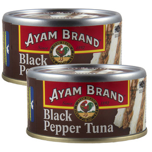 Ayam Brand Tuna Black Pepper 2 Pack (160g per Can)