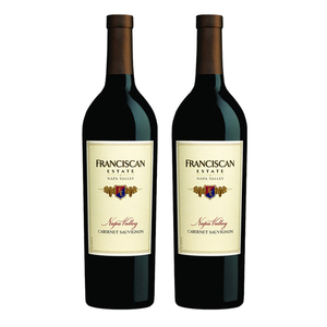 Franciscan Estate Cabernet Sauvignon 2014 2 Pack (750ml per Bottle)