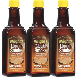 Wright's Mesquite Liquid Smoke 3 Pack (103ml per Bottle)