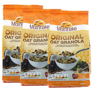 Mornflake Original Oat Granola 3 Pack (500g per Pack)