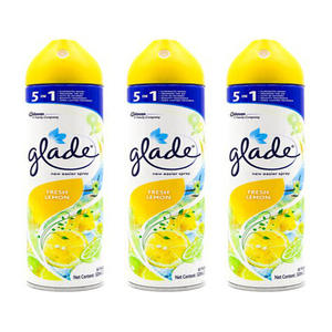 Sc Johnson Glade Air Freshner Fresh Lemon 3 Pack (320ml per pack)