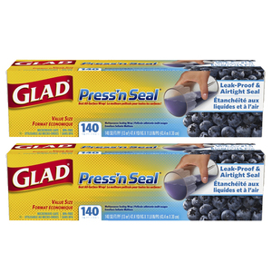 Glad Press'n Seal Wrap 2 Pack (43.4m per pack)
