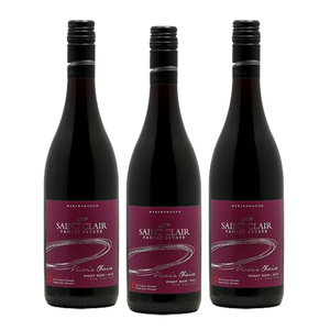 Saint Clair Vicar's Choice Pinot Noir 3 Pack (750ml per Bottle)