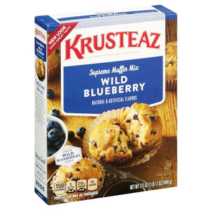 Krusteaz Supreme Muffin Mix Wild Blueberry 484g