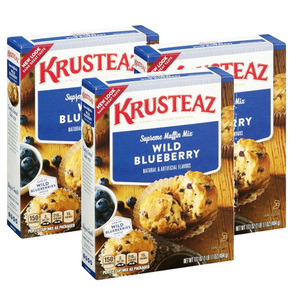 Krusteaz Supreme Muffin Mix Wild Blueberry 3 Pack (484g per Pack)
