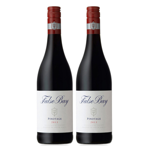 False Bay Pinotage Wine 2013 2 Pack (750ml per Bottle)