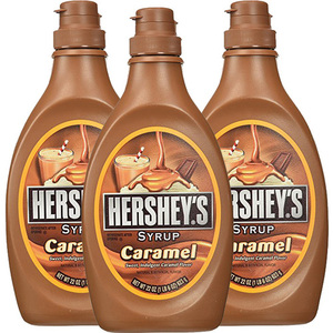 Hershey's Caramel Syrup 3 Pack (623g per Bottle)