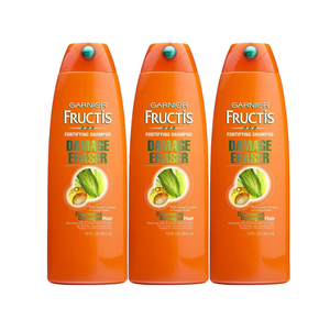 Garnier Fructis Damage Eraser Shampoo 3 Pack (384.4ml per pack)