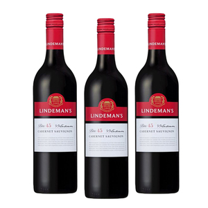 Lindeman's Bin 45 Cabernet Sauvignon Red Wine 3 Pack (750ml per Bottle)