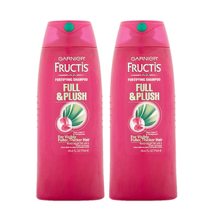 Garnier Fructis Pull & Flush Shampoo 2 Pack (751.1ml per pack)
