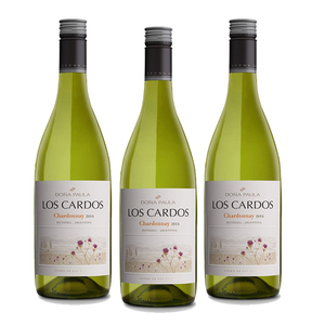 Dona Paula Los Cardos Chardonnay 3 Pack (750ml per Bottle)