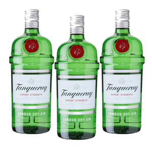Tanqueray London Dry Gin 3 Pack (750ml per Bottle)