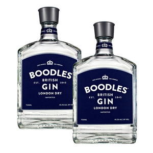 Boodles British Gin 2 Pack (700ml per Bottle)