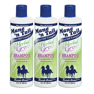 Mane 'N Tail Herbal-Gro Shampoo 3 Pack (355ml per pack)
