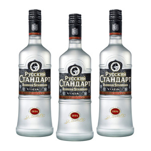 Russian Standard Original Vodka 3 Pack (700ml per Bottle)