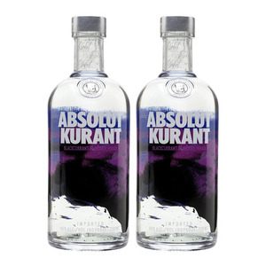 Absolut Kurant Vodka 2 Pack (1L per Bottle)