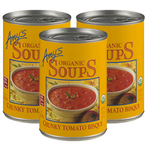 Amy's Organic Soup Chunky Tomato Bisque 3 Pack (411g per Can)