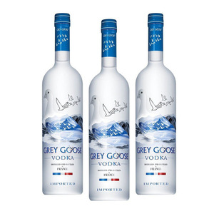 Grey Goose Vodka 3 Pack (750ml per Bottle)