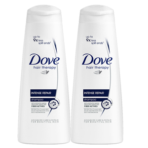 Dove Intense Repair Shampoo 2 Pack (350ml per pack)