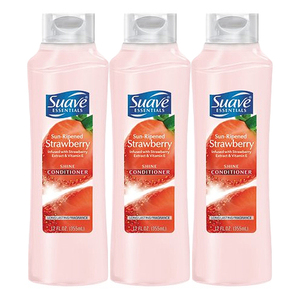 Suave Strawberry Conditioner 3 Pack (354.8ml per pack)