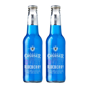 Vodka Cruiser Very Blueberry 2 Pack (275ml per Bottle)