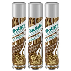 Batiste Beautiful Brunette Dry Shampoo Plus Shampoo 3 Pack (200ml per pack)