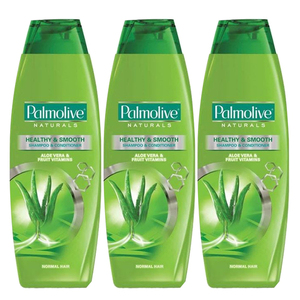 Palmolive Naturals Healthy & Smooth Shampoo 3 Pack (400ml per pack)