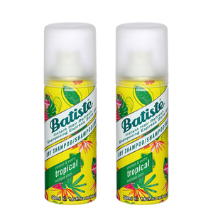 Batiste Tropical Dry Shampoo 2 Pack (50ml per pack)
