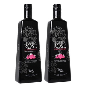 Tequila Rose Strawberry Cream Liqueur 2 Pack (750ml per Bottle)