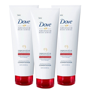 Dove Advance Hair Series Conditioner Regenerative Nourishment 3 Pack (249.8ml per pack)