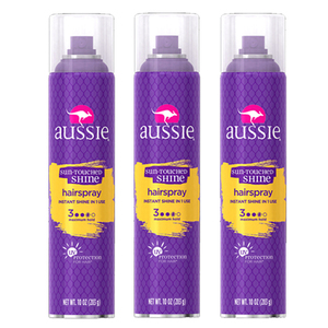 Aussie Sun-Touched Shine Hair Spray 3 Pack (283g per pack)