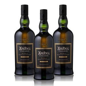 Ardbeg Uigeadail Scotch Whisky 3 Pack (700ml per Bottle)