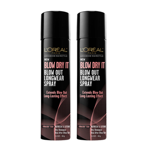 L'Oreal Paris Advance Hairstyle Blow Dry It Extender Spray 2 Pack (100ml per pack)