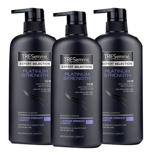 TRESemme Platinum Strength Shampoo 3 Pack (600ml per pack)