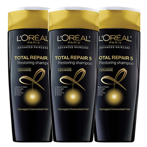Loreal Total Repair Shampoo 3 Pack (750ml per pack)