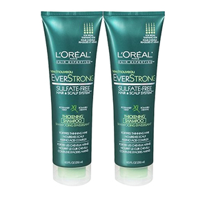 Loreal Everstrong Thickening Shampoo 2 Pack (251.3ml per pack)