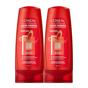 Loreal Color Radiance Conditioner 2 Pack (385ml per pack)