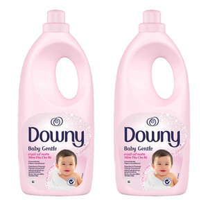 Downy Baby Gentle Fabric Conditioner 2 Pack (1.8L per Bottle)