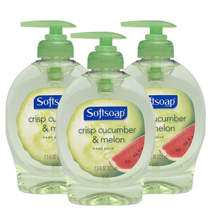 Softsoap Liquid Crisp Cucumber & Melon Hand Soap 3 Pack (221.8ml per pack)