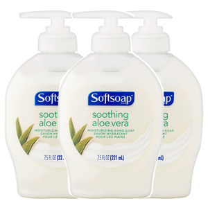 Softsoap Liquid Soothing Aloe Vera Hand Soap 3 Pack (221.8ml per pack)